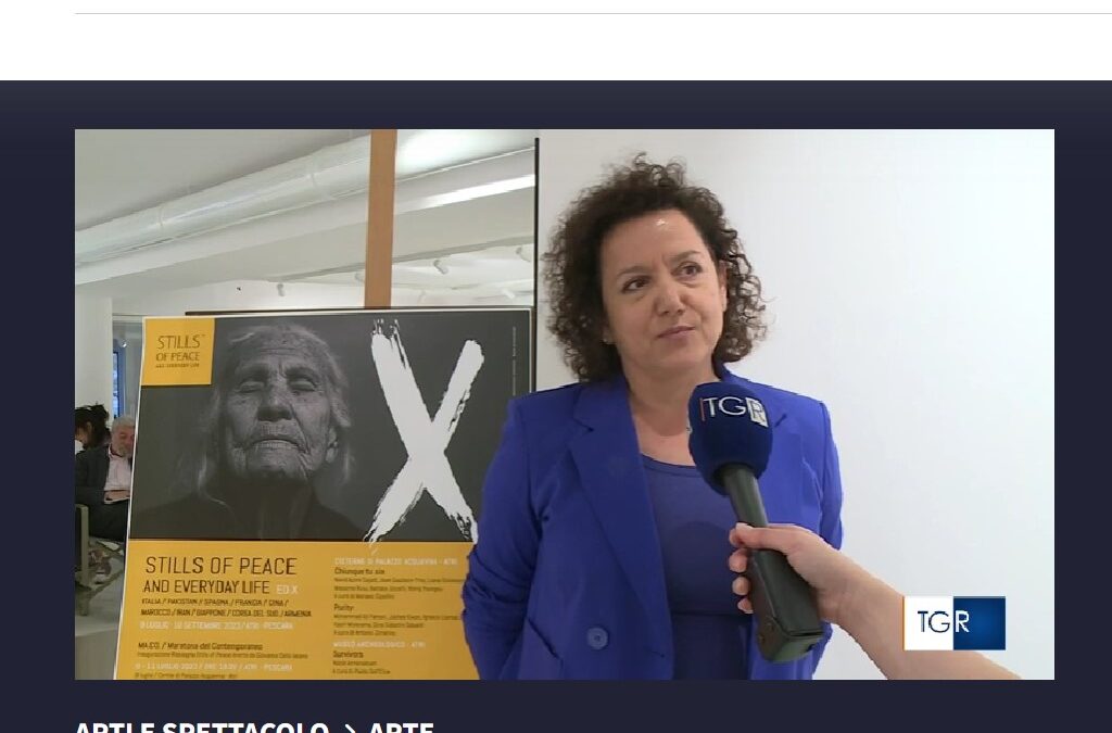 TGR Rai Abruzzo – Stills of Peace L’arte contro la violenza